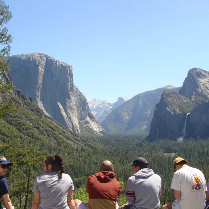 Students at Yosemite 